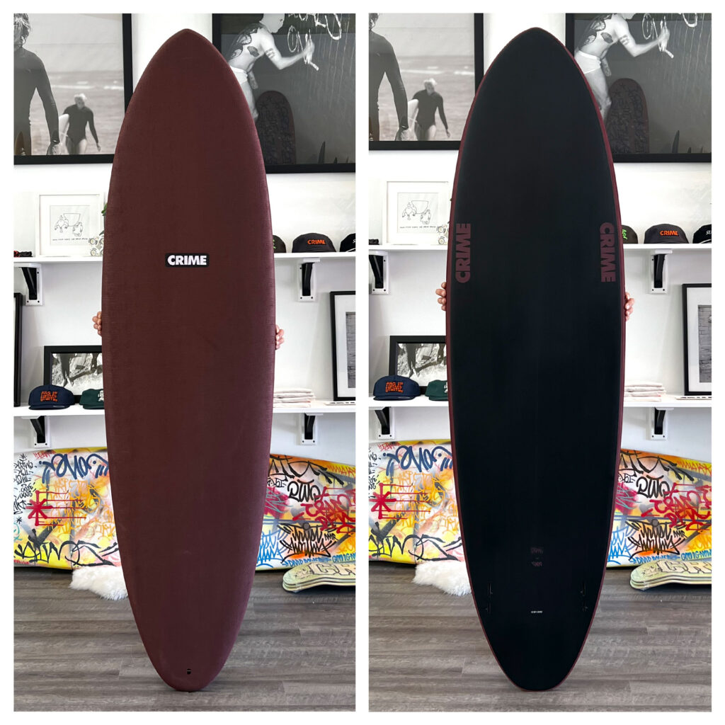 Surf Crime 7'0" CA Twin Oxblood