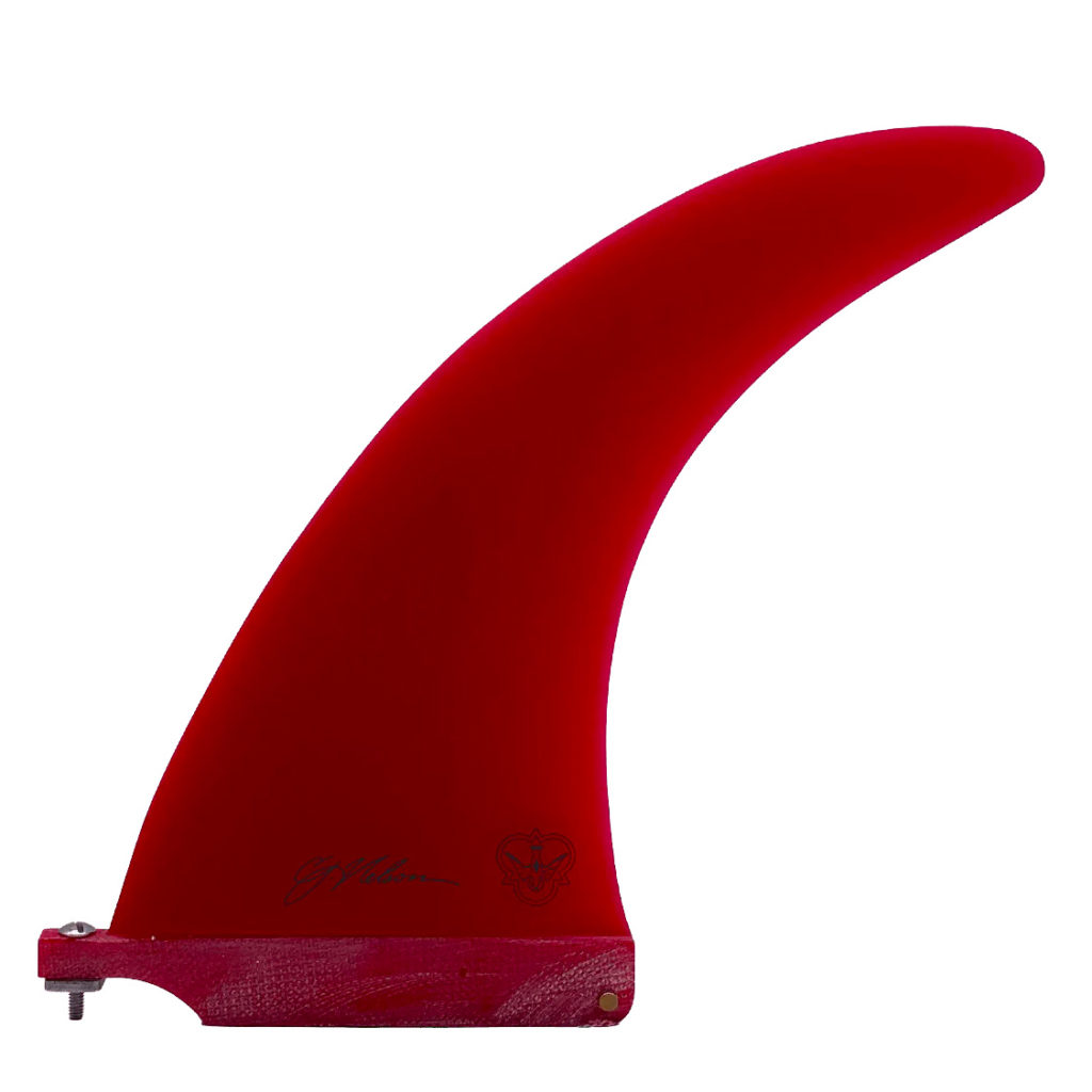 Flying Diamonds Performance Center Fin - Red - CJ Nelson