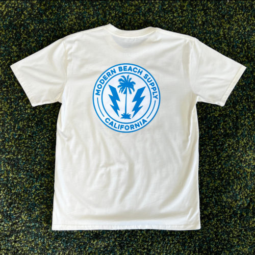 Modern Beach Supply Surf Shop Logo T-Shirt