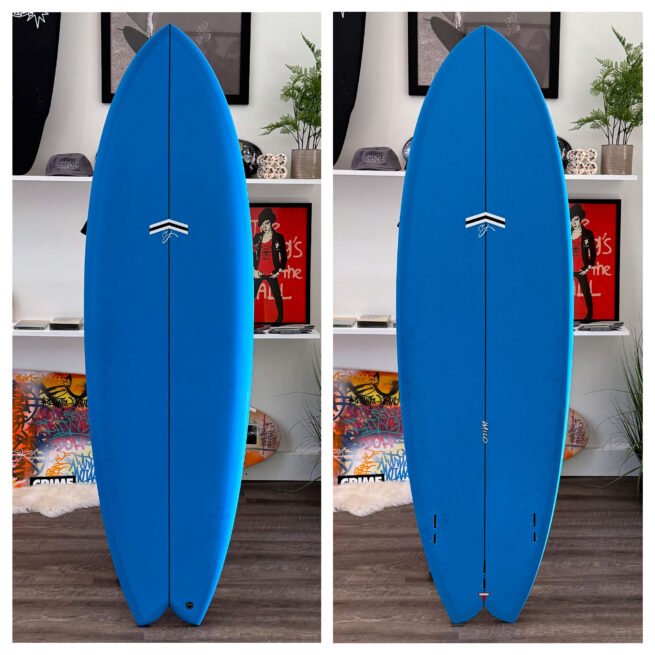 DEMO - Milo / Thunderbolt Red / 6'3" / Electric Blue