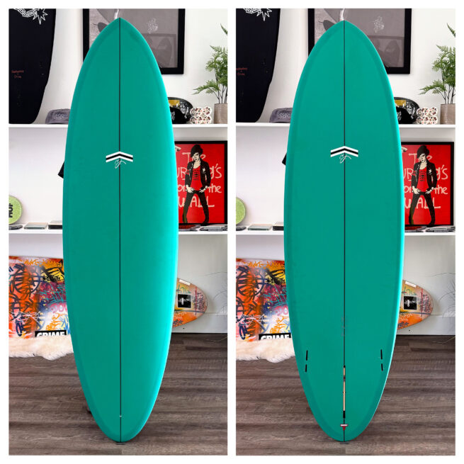 DEMO – Outlier X / Thunderbolt Red / 6’3″ / Emerald Green