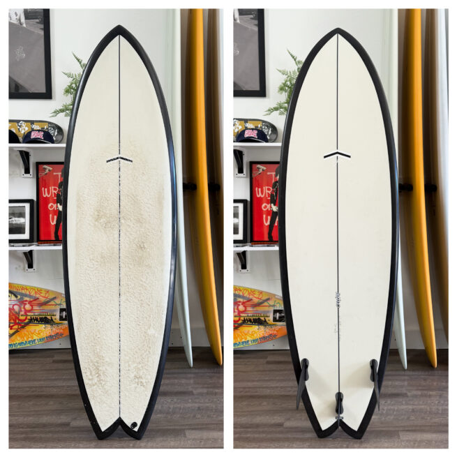 DEMO - Milo / Thunderbolt Black / 6'3" / Off White/Carbon Rail